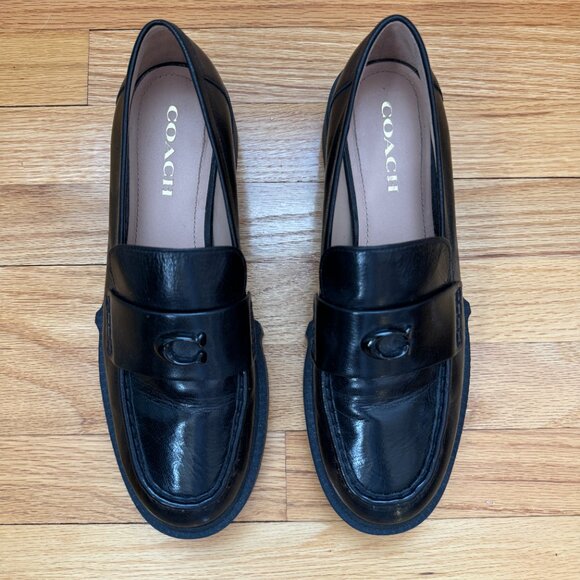 Coach Leah Lug Loafer Size 11 - Picture 3 of 3